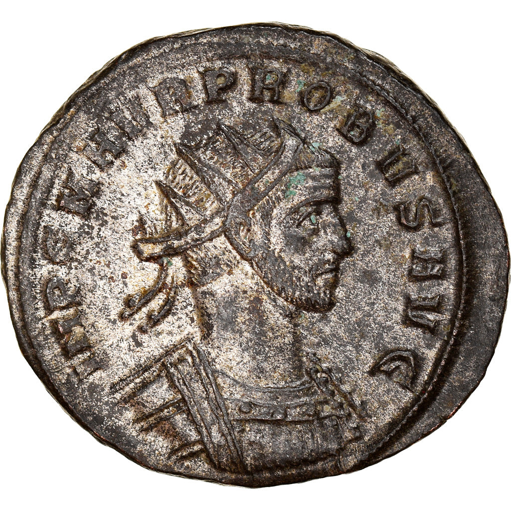 Coin, Probus, Antoninianus, 278, Siscia, AU(55-58), Billon, RIC:671