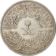 Saudi Arabia, UNITED KINGDOMS, 4 Ghirsh, 1956, EF(40-45), Copper-nickel, KM:42