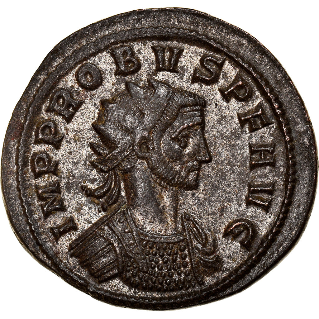 Coin, Probus, Antoninianus, 280, Siscia, AU(55-58), Billon, RIC:713