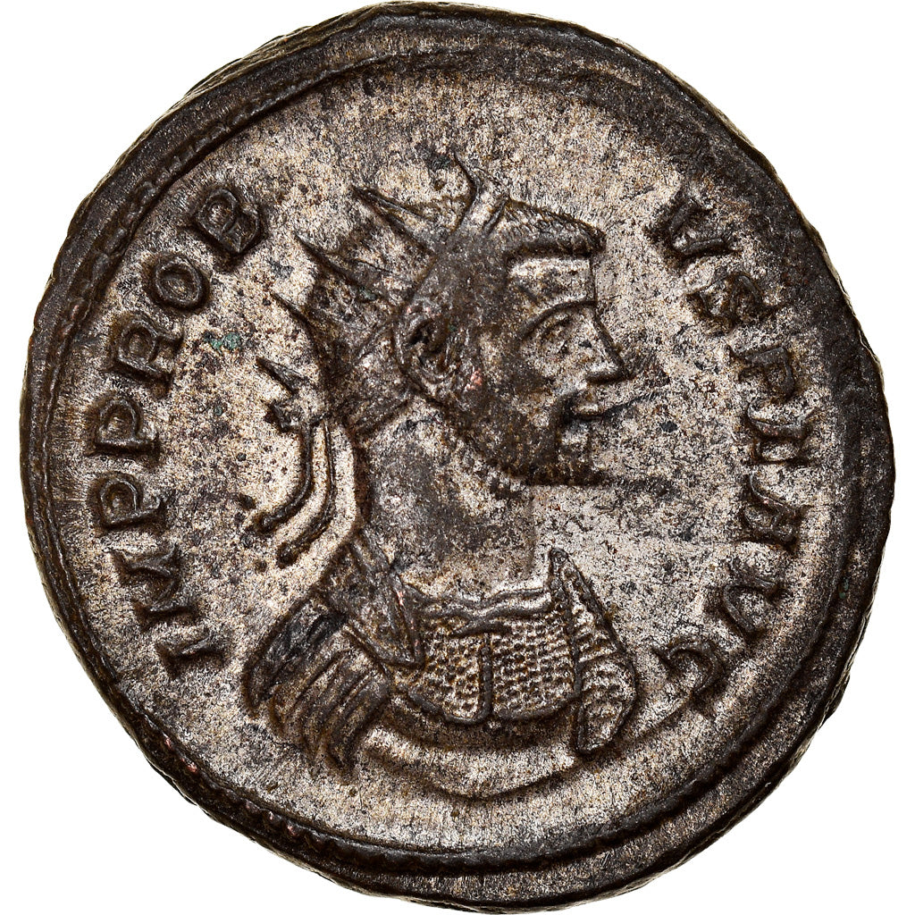 Coin, Probus, Aurelianus, 280, Rome, MS(63), Billon, RIC:173