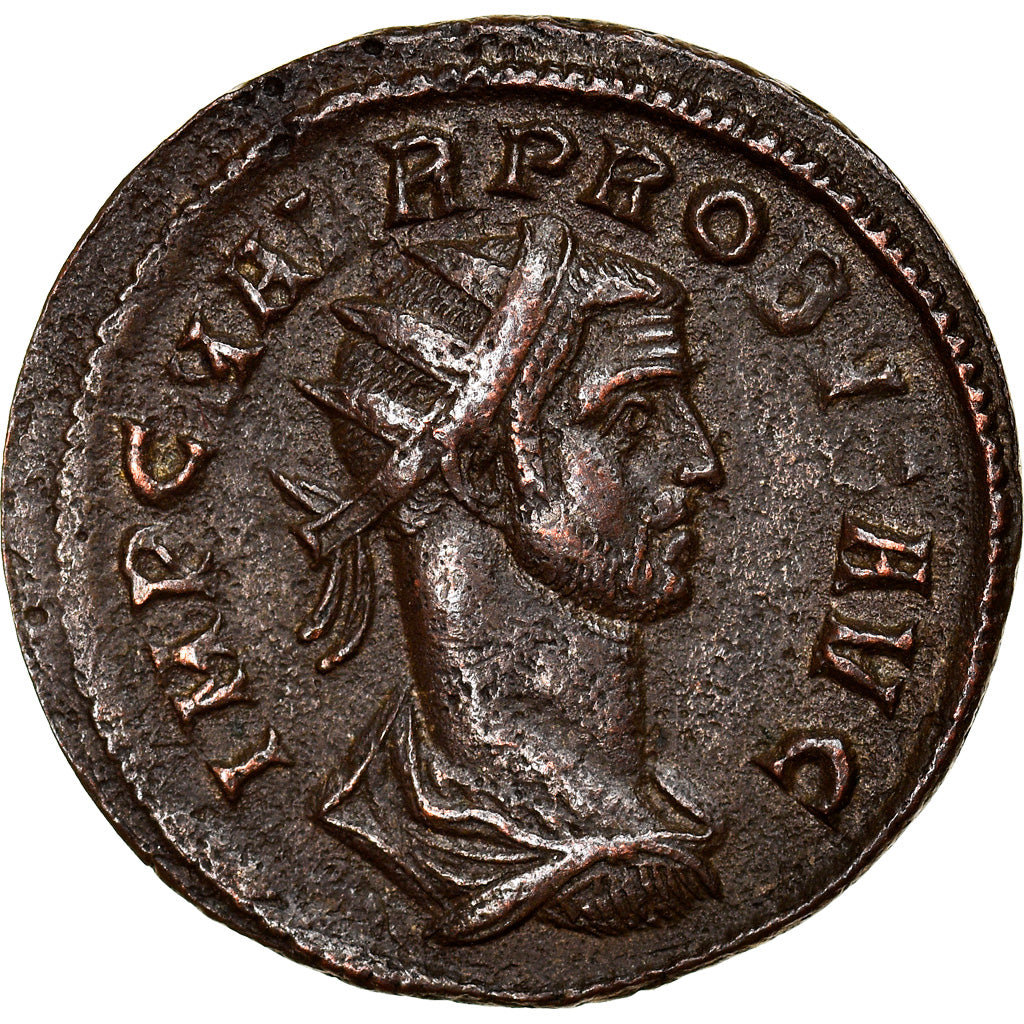 Coin, Probus, Antoninianus, 276, Ticinum, AU(50-53), Billon, RIC:365