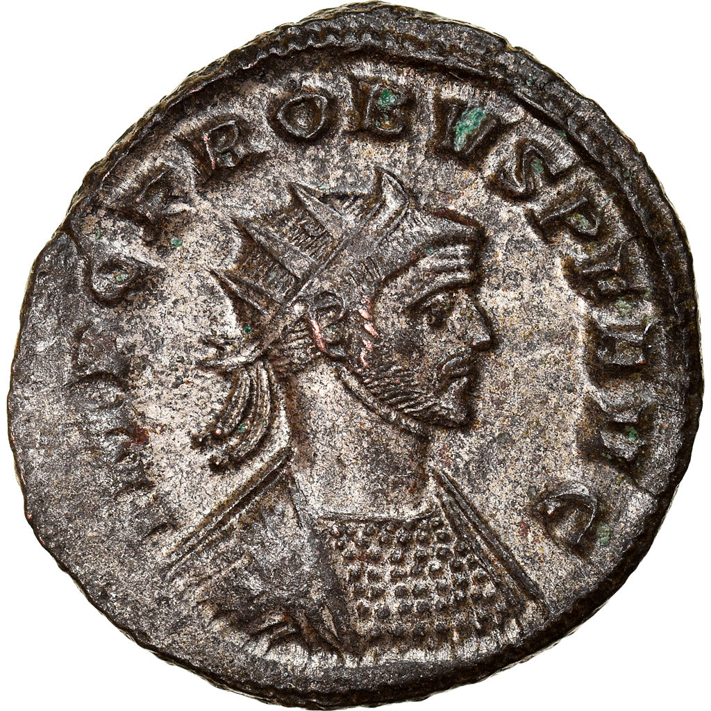 Coin, Probus, Antoninianus, 277, Siscia, AU(55-58), Billon, RIC:692