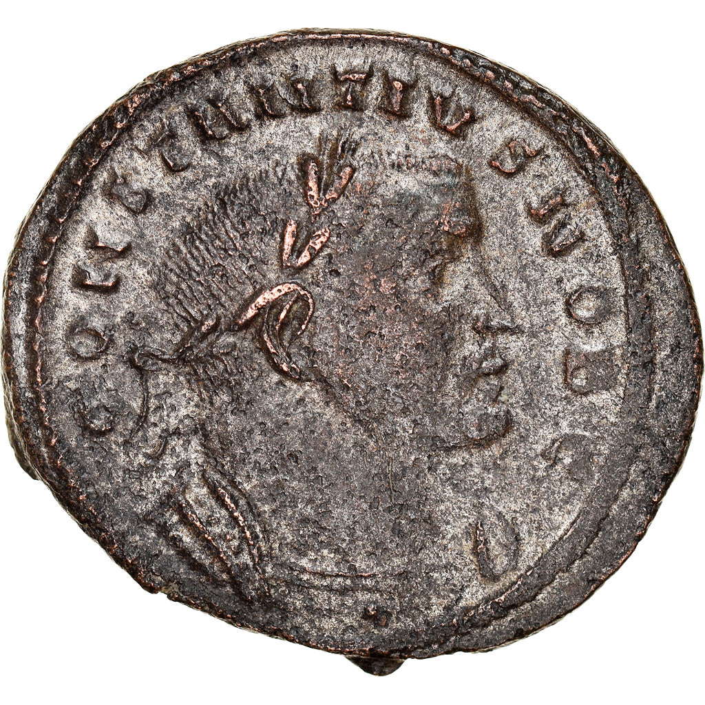 Monnaie, Constance Chlore, Follis, 302-304, Lyon, TTB+, Bronze, RIC:164a