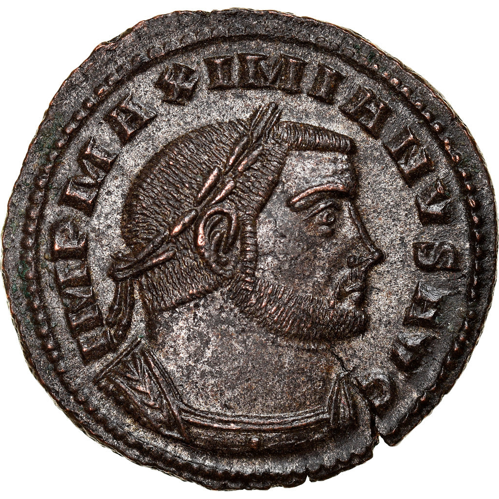 Coin, Maximianus, Follis, 286, Lyon - Lugdunum, AU(55-58), Bronze, RIC:175