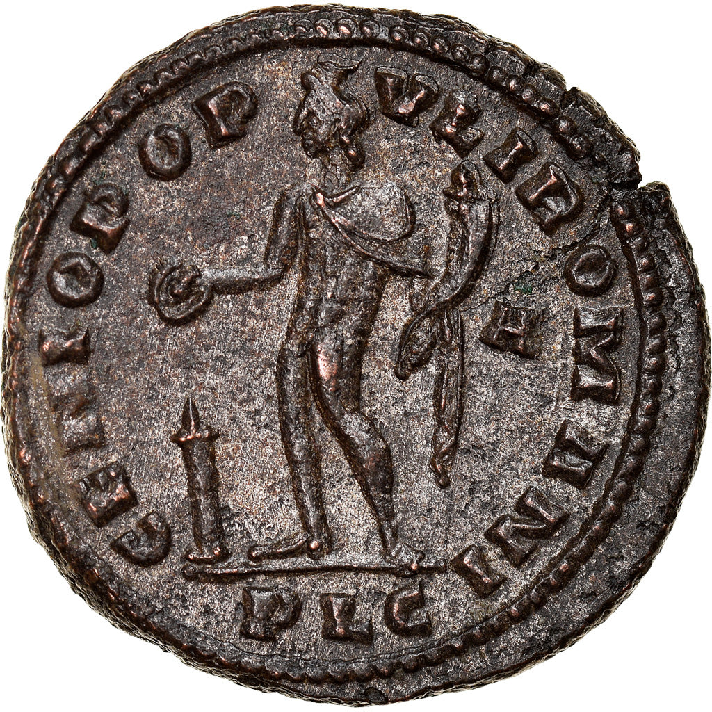 Coin, Maximianus, Follis, 286, Lyon - Lugdunum, AU(55-58), Bronze, RIC:175