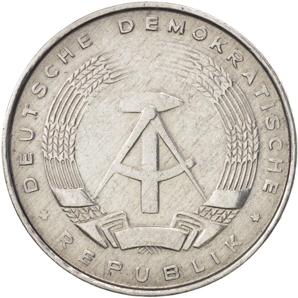 GERMAN-DEMOCRATIC REPUBLIC, 5 Pfennig, 1972, Berlin, AU(55-58), Aluminum, KM:9.1