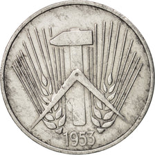 GERMAN-DEMOCRATIC REPUBLIC, 10 Pfennig, 1953, Berlin, TTB, Aluminium, KM:7