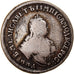 Moneta, Russia, Elizabeth, Polupoltinnik, 1/4 Rouble, 1754, Moscow, MB, Argento