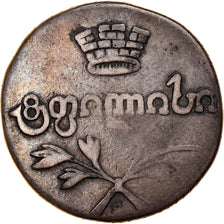 Coin, Georgia, David, as Regent, 2 Abazi, 40 Kopeks, 1822, Tiflis, VF(30-35)