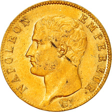 Moneta, Francja, Napoléon I, 20 Francs, AN 13, Paris, AU(55-58), Złoto