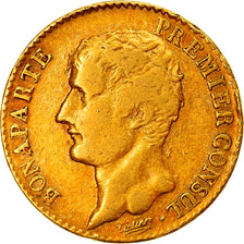 Münze, Frankreich, Napoléon I, 20 Francs, An 12, Paris, S+, Gold, KM:651