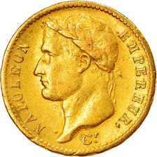 Coin, France, Napoléon I, 20 Francs, 1813, Utrecht, EF(40-45), Gold, KM:695.11