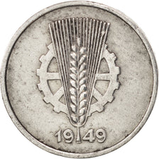 GERMAN-DEMOCRATIC REPUBLIC, Pfennig, 1949, Berlin, EF(40-45), Aluminum, KM:1