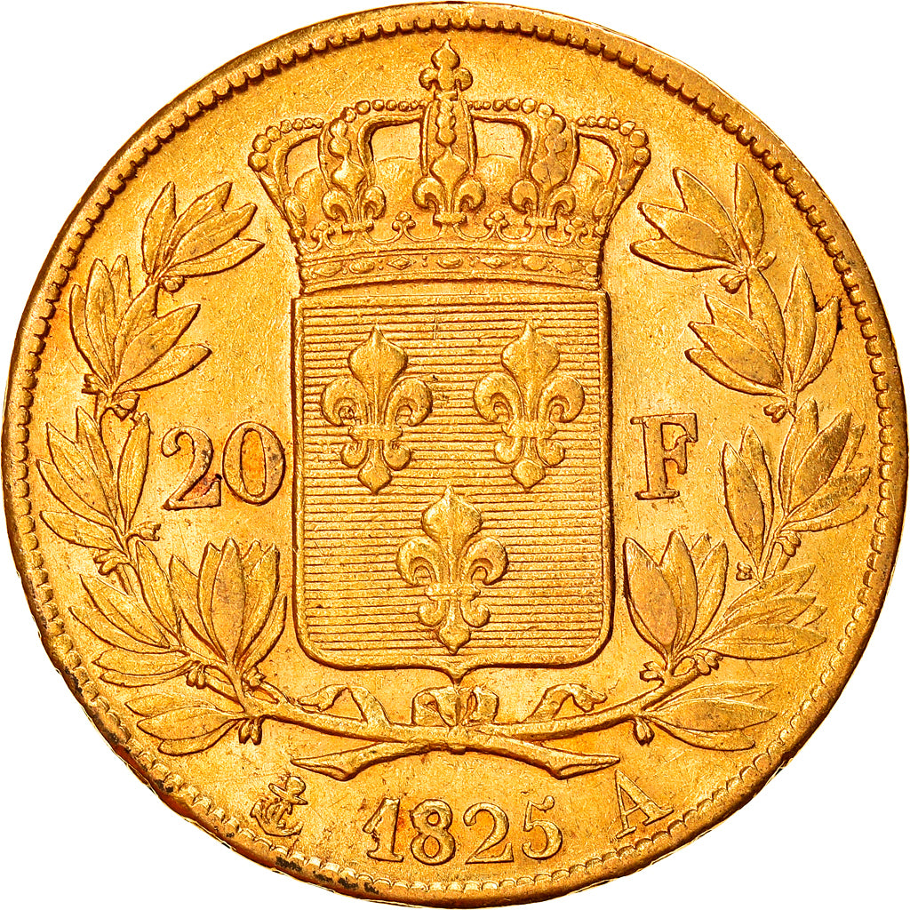 Monnaie, France, Charles X, 20 Francs, 1825, Paris, TTB+, Or, Gadoury:1029