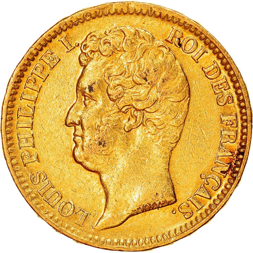 Munten, Frankrijk, Louis-Philippe, 20 Francs, 1831, Lille, ZF, Goud, KM:746.4