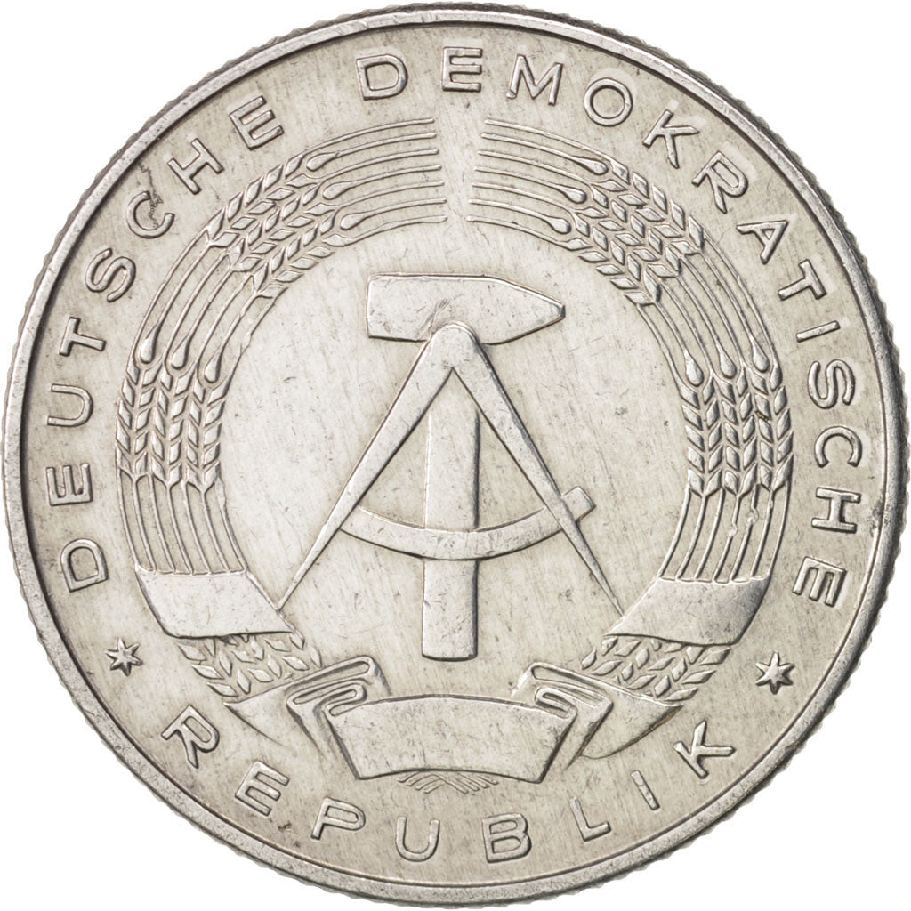Coin, GERMAN-DEMOCRATIC REPUBLIC, 2 Mark, 1957, Berlin, EF(40-45), Aluminum