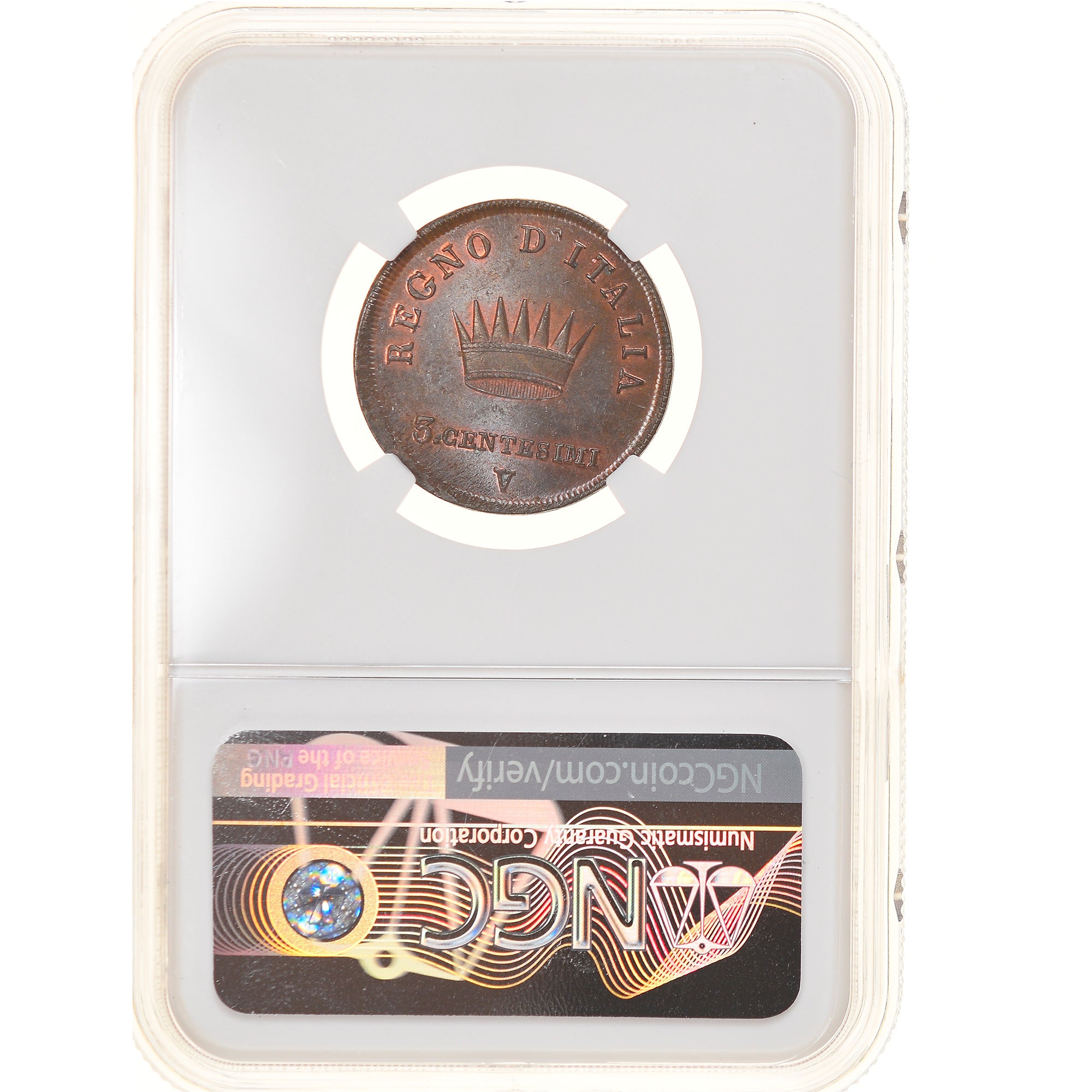 Moneta, STATI ITALIANI, KINGDOM OF NAPOLEON, Napoleon I, 3 Centesimi, 1808