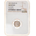 Coin, Straits Settlements, Victoria, 5 Cents, 1873, NGC, AU Details Cleaned