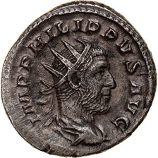 Coin, Philip I, Antoninianus, 247-249, Rome, AU(50-53), Billon, RIC:58