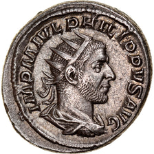 Coin, Philip I, Antoninianus, 248, Roma, AU(55-58), Billon, RIC:26b