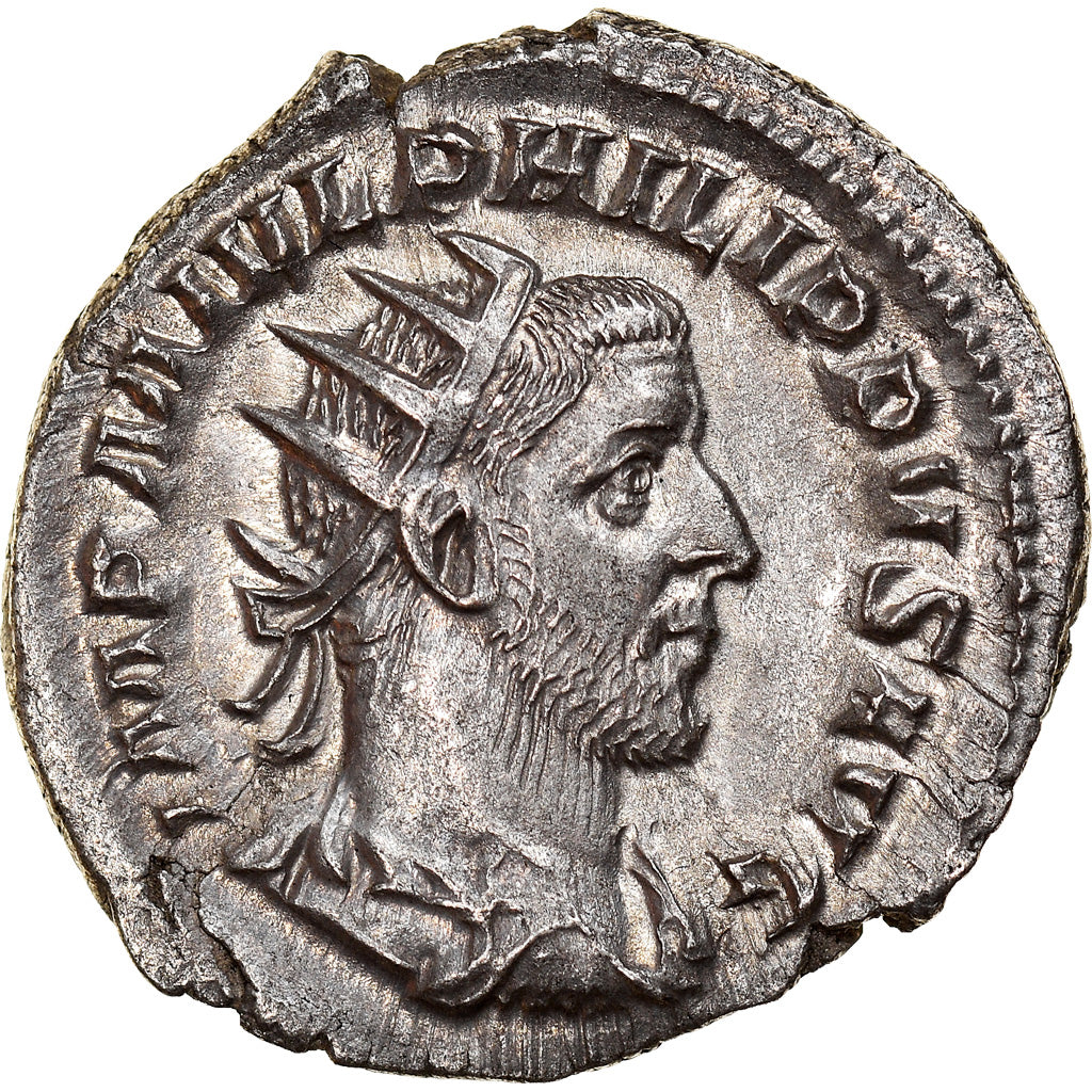 Coin, Philip I, Antoninianus, 248, Roma, AU(55-58), Billon, RIC:26b
