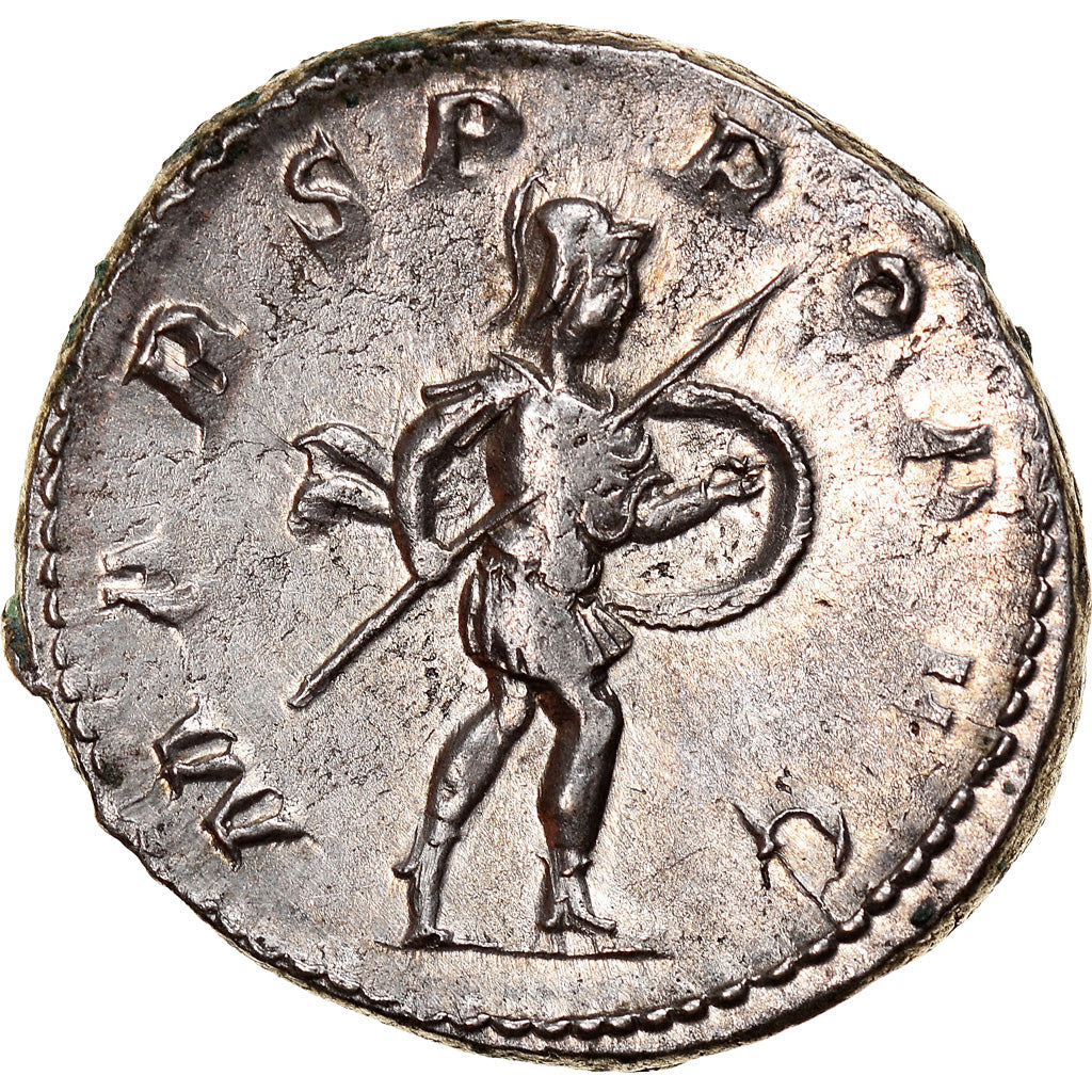 Coin, Gordian III, Antoninianus, 244, Roma, AU(50-53), Billon, RIC:145