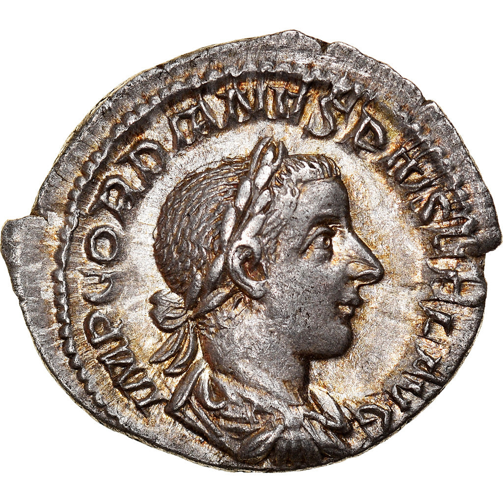 Coin, Gordian III, Denarius, Roma, AU(55-58), Silver, Cohen:186
