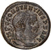 Coin, Constantius I, Follis, 305, Ticinum, EF(40-45), Bronze, RIC:55a