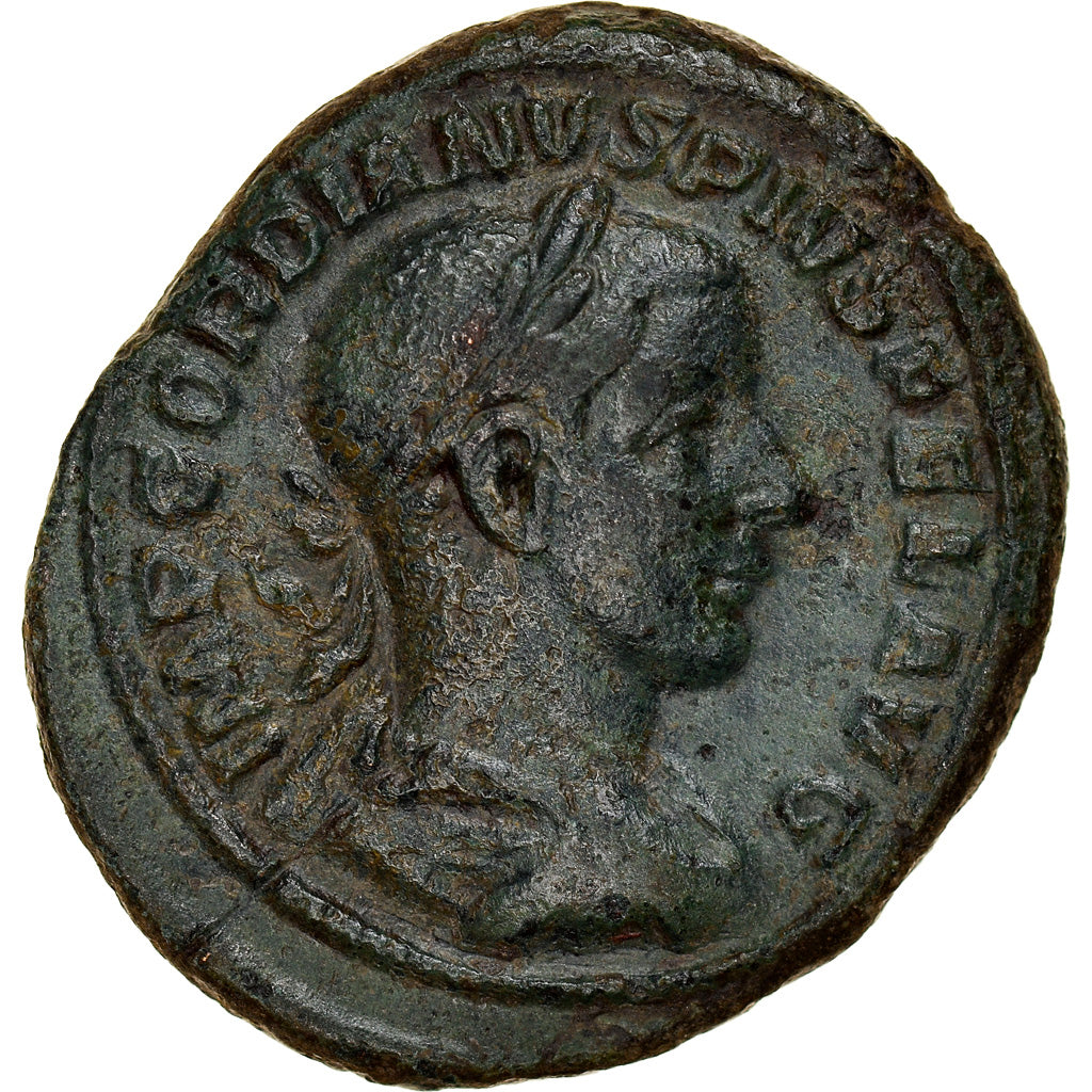 Coin, Gordian III, As, 239, Rome, EF(40-45), Bronze, RIC:297