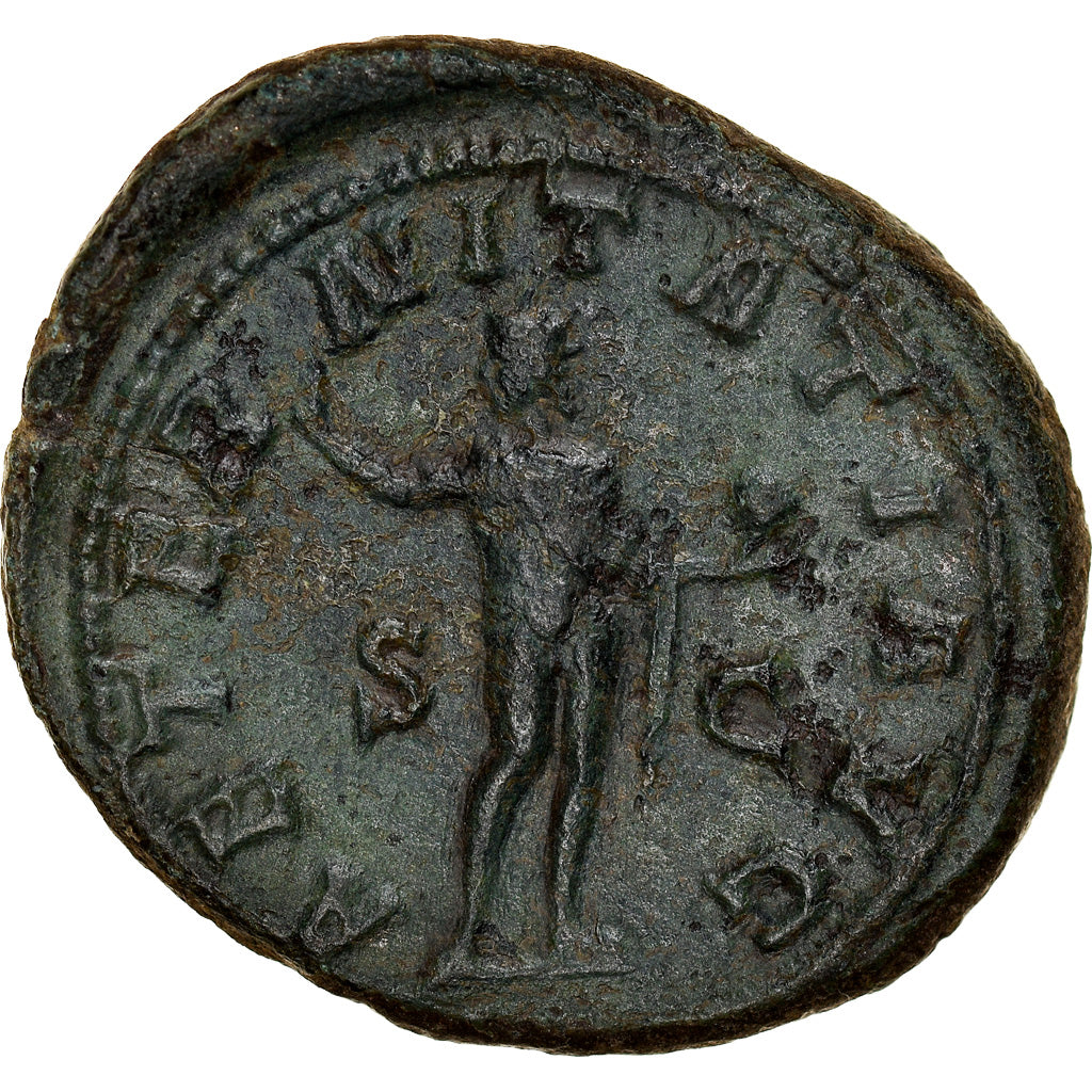 Coin, Gordian III, As, 239, Rome, EF(40-45), Bronze, RIC:297