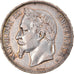Monnaie, France, Napoléon III, 5 Francs, 1868, Strasbourg, Tranche fautée