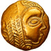Monnaie, Leuques, 1/4 Statère, 2nd-1st century BC, SUP, Or, Delestrée:manque.