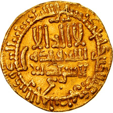 Moneda, Aghlabids, Ibrahim II, Dinar, AH 282 (893/894), Qayrawan, MBC+, Oro