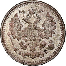 Coin, Russia, Nicholas II, 5 Kopeks, 1898, Saint-Petersburg, AU(55-58), Silver