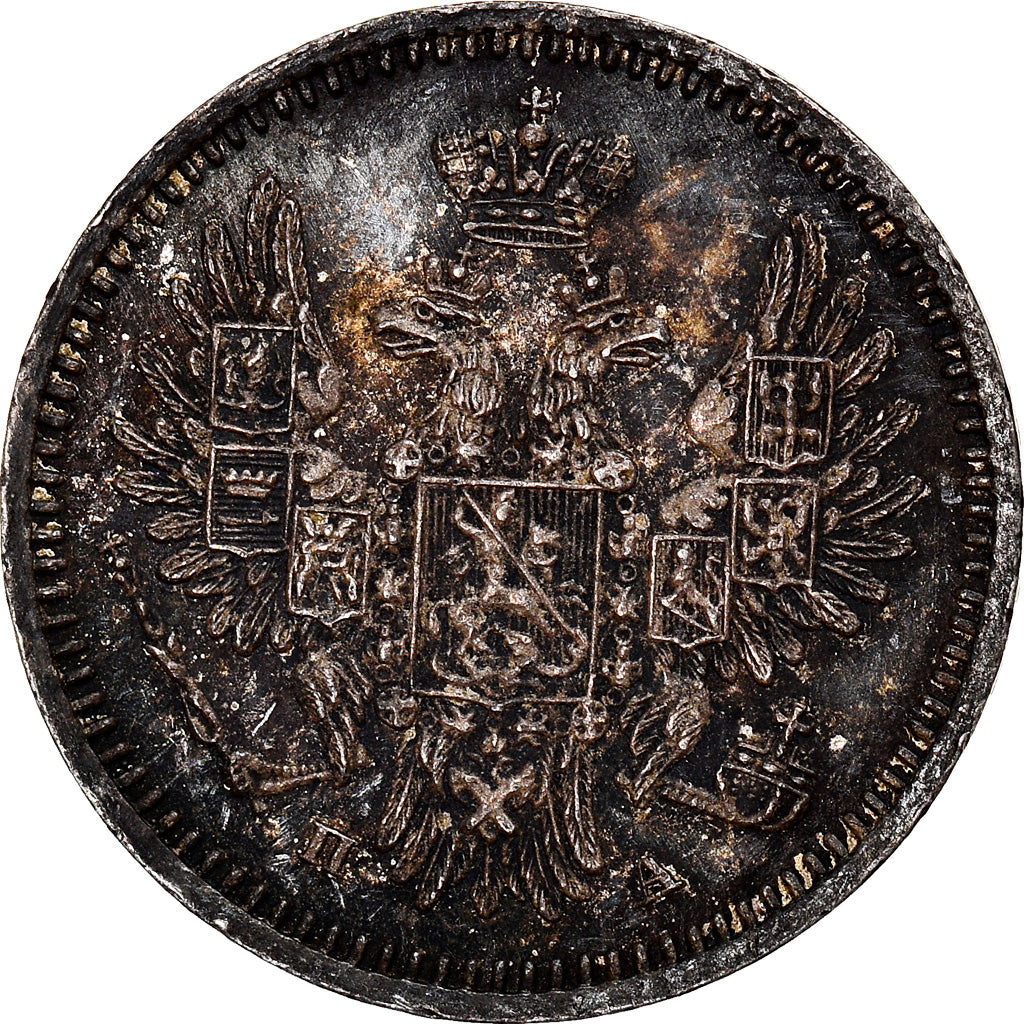 Moneta, Russia, Nicholas I, 5 Kopeks, 1850, Saint-Petersburg, SPL, Argento