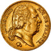 Moneda, Francia, Louis XVIII, Louis XVIII, 20 Francs, 1818, Lille, MBC, Oro