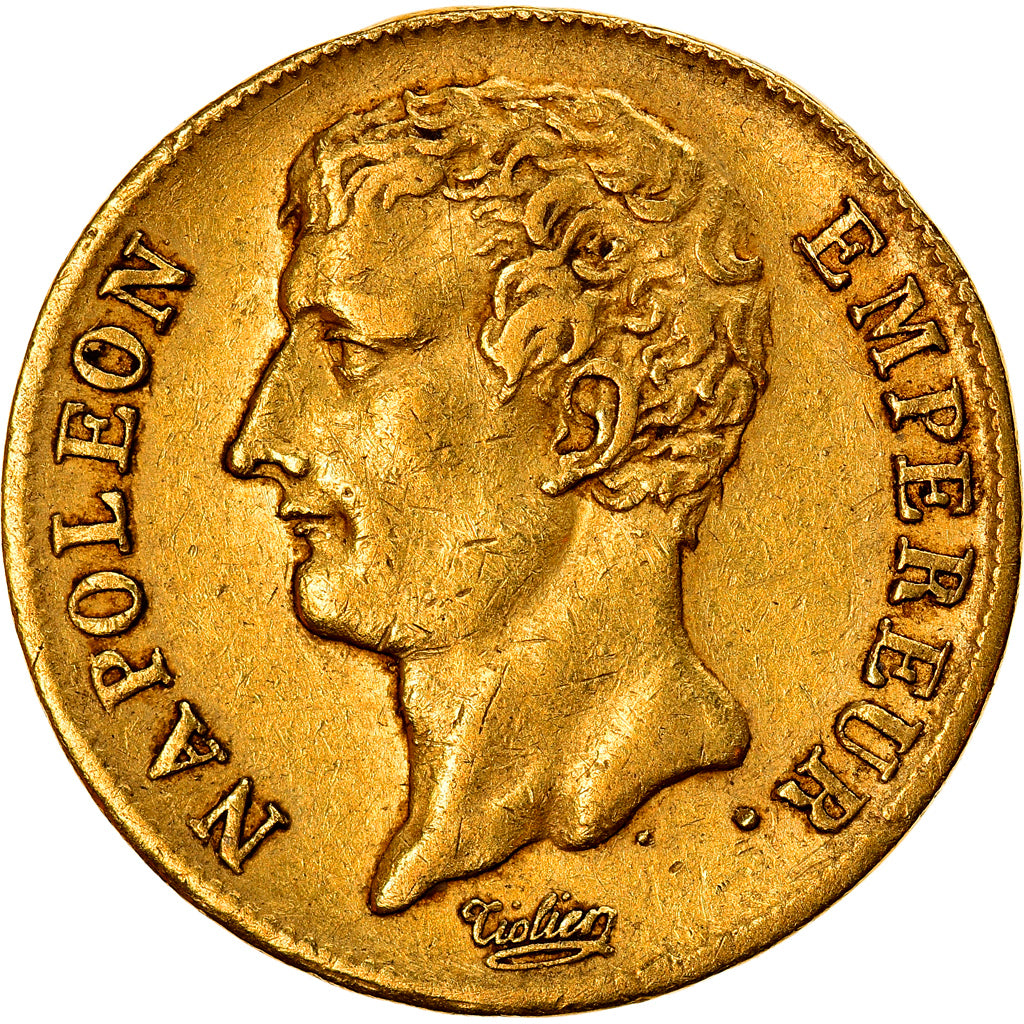 Monnaie, France, Napoléon I, 20 Francs, An 12, Paris, TTB, Or, Gadoury:1021