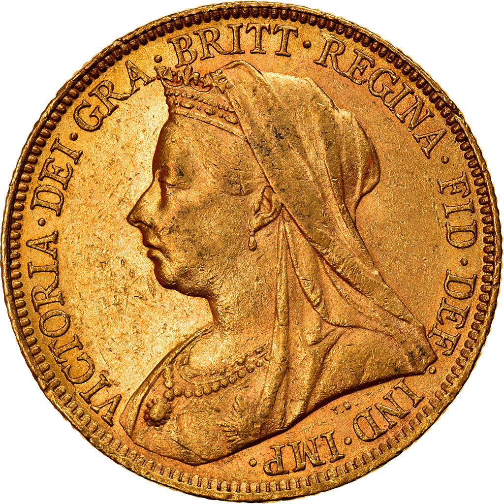 Moneta, Australia, Victoria, Sovereign, 1898, Sydney, AU(50-53), Złoto, KM:13