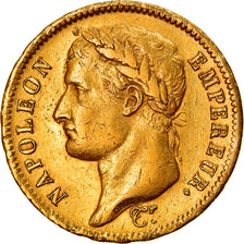 Moneda, Francia, Napoléon I, 40 Francs, 1811, Paris, MBC, Oro, KM:696.1