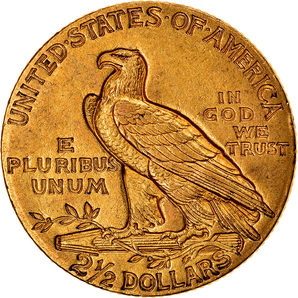 Münze, Vereinigte Staaten, Indian Head, $2.50, Quarter Eagle, 1910, U.S. Mint