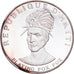 Coin, Haiti, Playing Fox Fox, 10 Gourdes, 1971, Proof, MS(65-70), Silver, KM:81