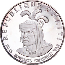 Coin, Haiti, Billy Bowlegs, 10 Gourdes, 1971, Proof, MS(65-70), Silver, KM:83