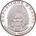 Coin, Haiti, Geronimo Chiricahua, 10 Gourdes, 1971, Proof, MS(65-70), Silver