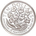 Coin, Bahamas, Elizabeth II, 10 Dollars, 1975, Franklin Mint, U.S.A., Proof