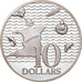 Coin, TRINIDAD & TOBAGO, 10 Dollars, 1979, Franklin Mint, Proof, MS(65-70)