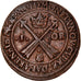 Coin, Sweden, Kristina, Ore, 1647, Avesta, EF(40-45), Copper, KM:162.2