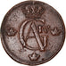 Coin, Sweden, Gustaf IV Adolf, Skilling, 1805, EF(40-45), Copper, KM:566