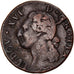 Moneta, Francia, Louis XVI, 1/2 Sol ou 1/2 sou, 1/2 Sol, 1782, Aix, MB+, Rame