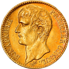 Moneda, Francia, Napoléon I, 40 Francs, An XI, Paris, MBC+, Oro, KM:652