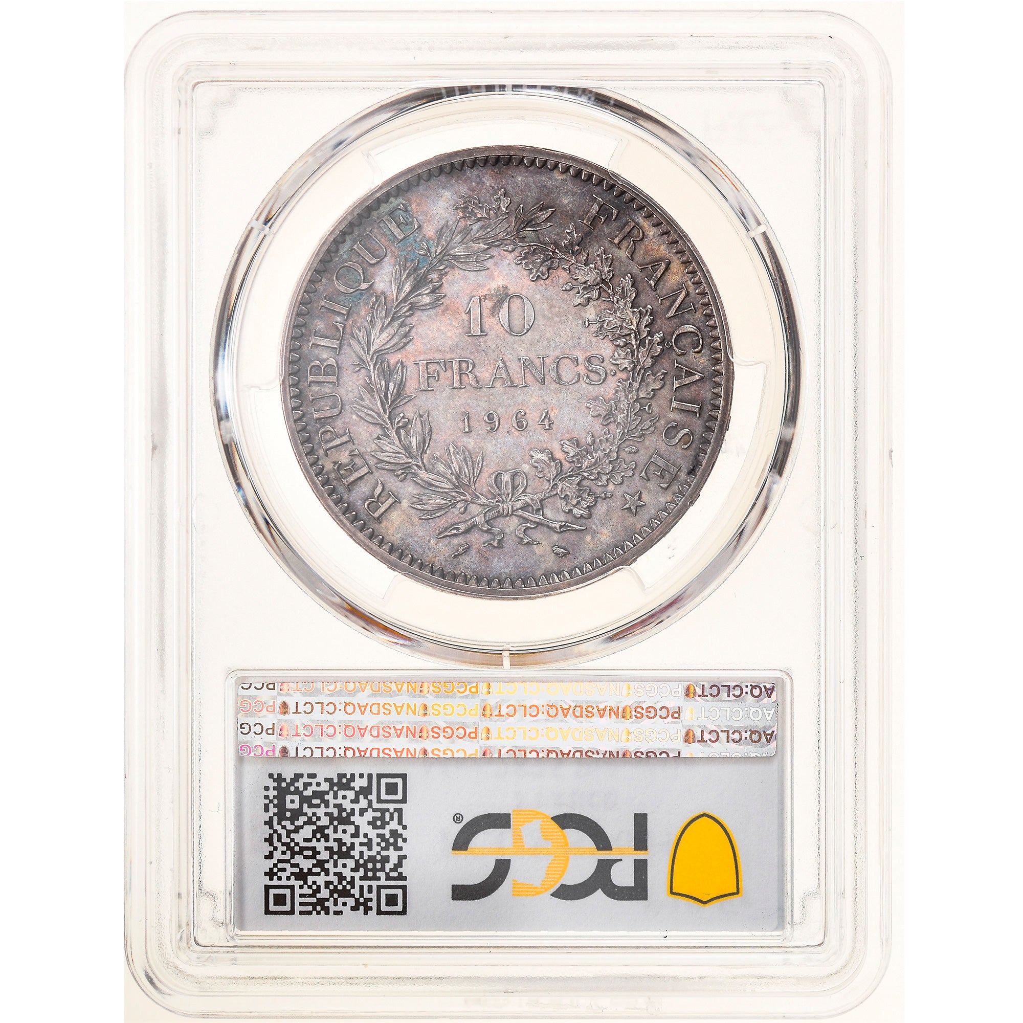 Monnaie, France, Hercule, 10 Francs, 1964, Pré-série, PCGS, SP64+, SPL+